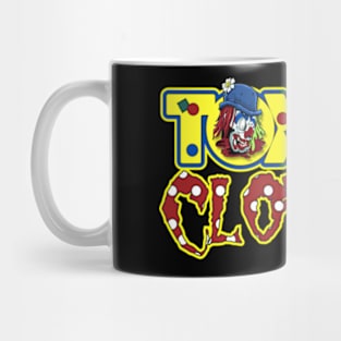 Toxic Clown large logo Mug